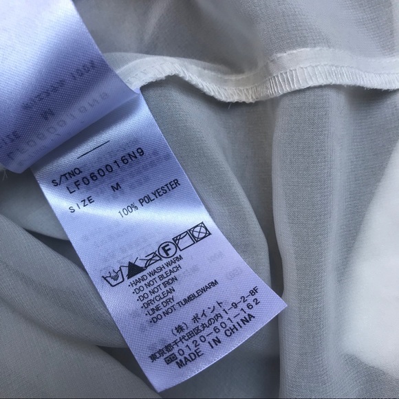 LOWRYS FARM Cream Sheer Button Down Long Sleeve - Picture 5 of 7